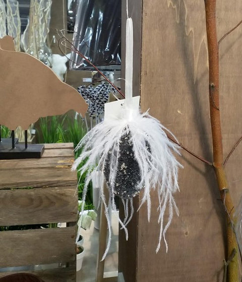 Paasdecoratie Glamour Ei set 3 stuks