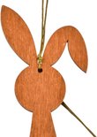 Paashangers 3 Konijnen Hout